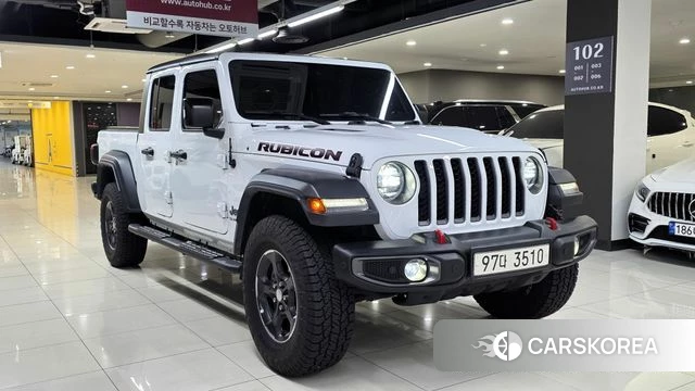 Jeep Gladiator (JT) 2021 Белый из Кореи, фото 2
