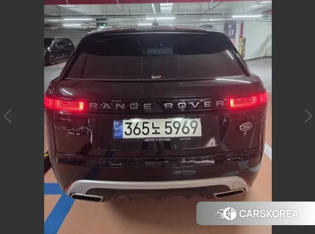 Land Rover Range Rover Velar 2020 Черный из Кореи, фото 2