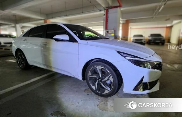 Hyundai Avante (CN7) 2021 Белый из Кореи, фото 4