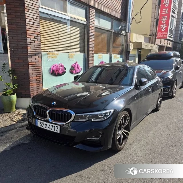 BMW 3 Series (G20) 2022 Черный из Кореи, фото 2