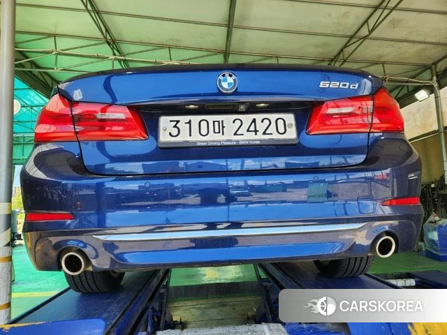 BMW 5 Series (G30) 2020 Синий из Кореи, фото 2