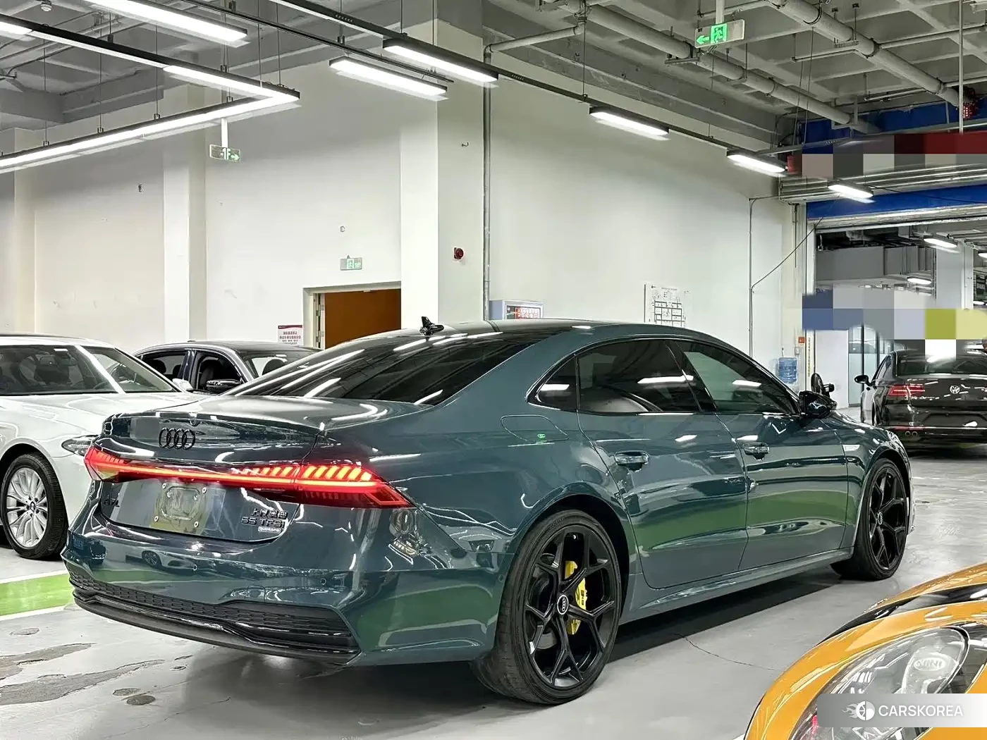 Audi A7L 2021 Синий из Китая, фото 2