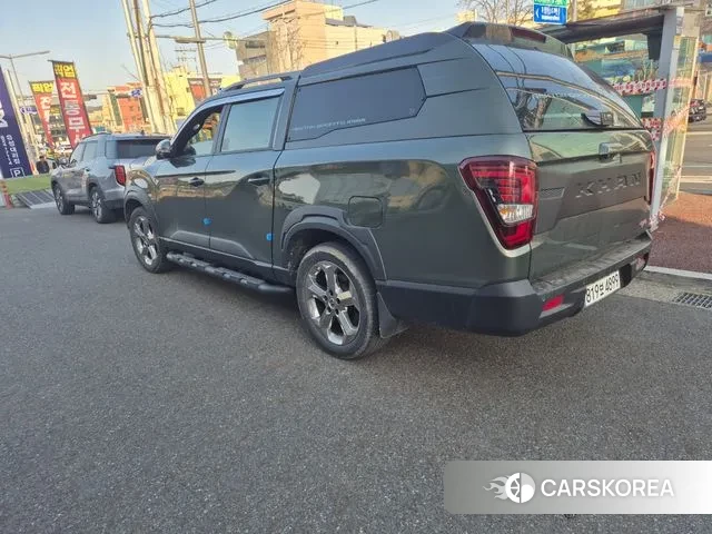 Ssangyong The New Rexton Sports Cannes 2023 Темно-зеленый из Кореи, фото 2