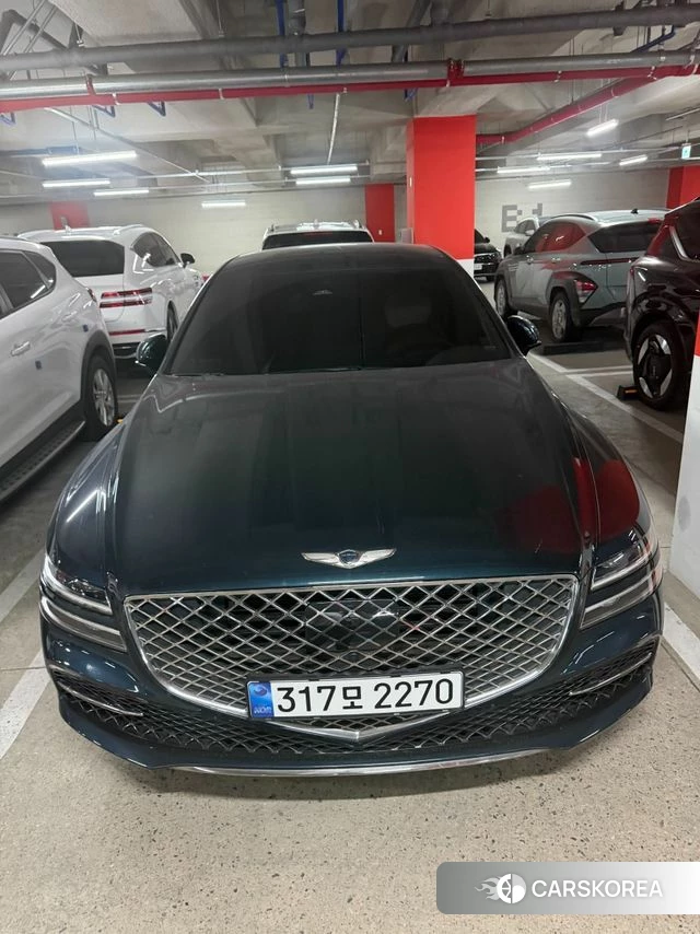Genesis G80 (RG3) 2020 Синий из Кореи, фото 2
