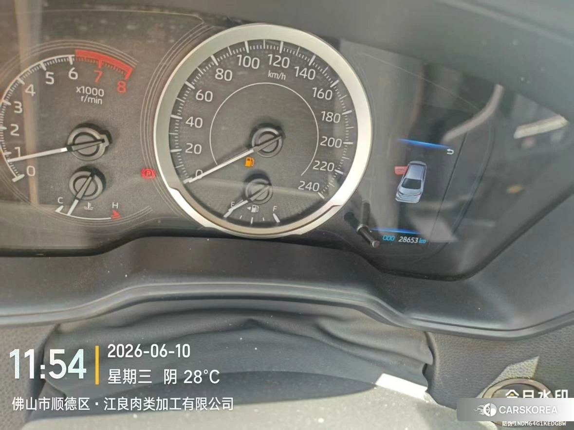 Toyota Corolla 2023 Белый из Китая, фото 2