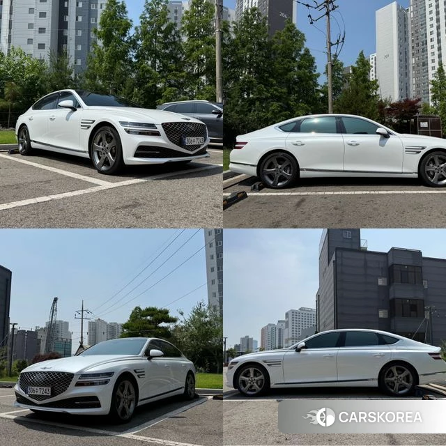 Genesis G80 (RG3) 2023 Белый из Кореи, фото 2