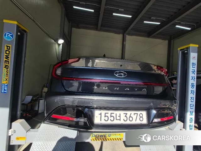 Hyundai Sonata (DN8) 2022 Серый из Кореи, фото 2