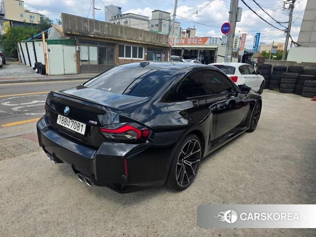 BMW M2 (G87) 2024 Черный из Кореи, фото 4