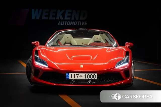 Ferrari F8 Spider 2022 Красный из Кореи, фото 2
