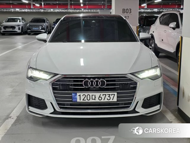 Audi A6 (C8) 2023 Белый из Кореи, фото 2