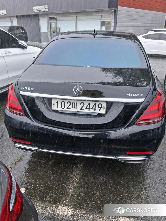 Mercedes-Benz S-Class W222 2020 Черный из Кореи, фото 2