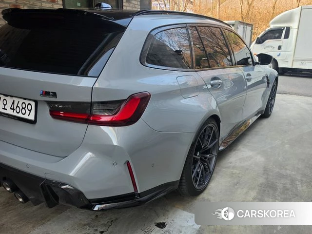 BMW M3 (G80) 2024 Светло-серебряный цвет из Кореи, фото 6