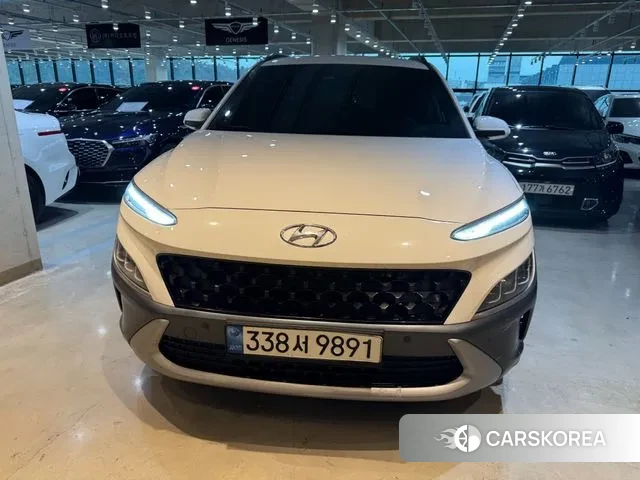 Hyundai The New Kona Hybrid 2022 Белый из Кореи, фото 2