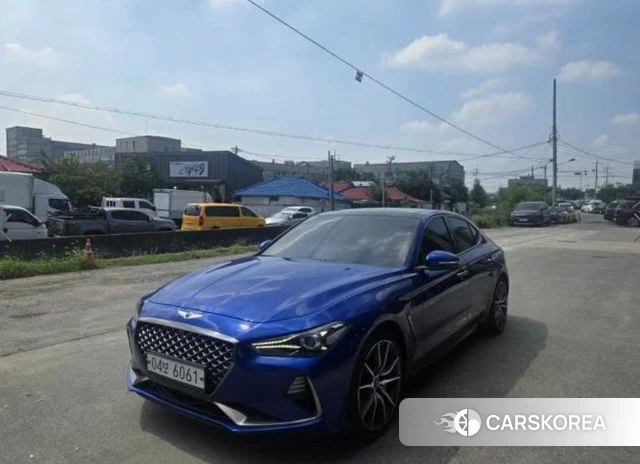 Genesis G70 2018 Синий из Кореи, фото 2