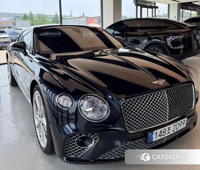 Bentley Continental GT 3rd Generation 2021 Синий из Кореи, фото 5