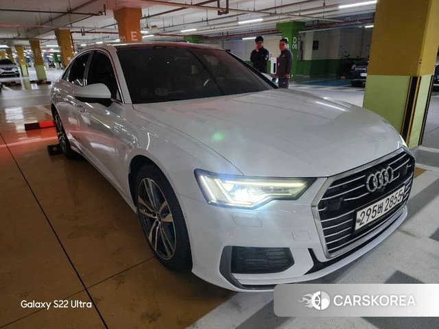 Audi A6 (C8) 2021 Белый из Кореи, фото 2