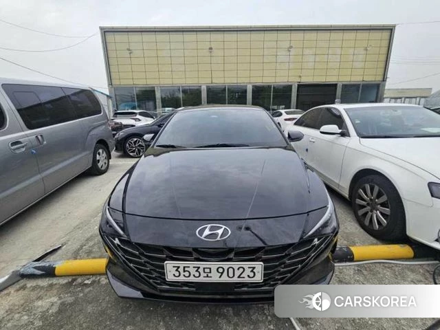 Hyundai Avante (CN7) 2021 Черный из Кореи, фото 6