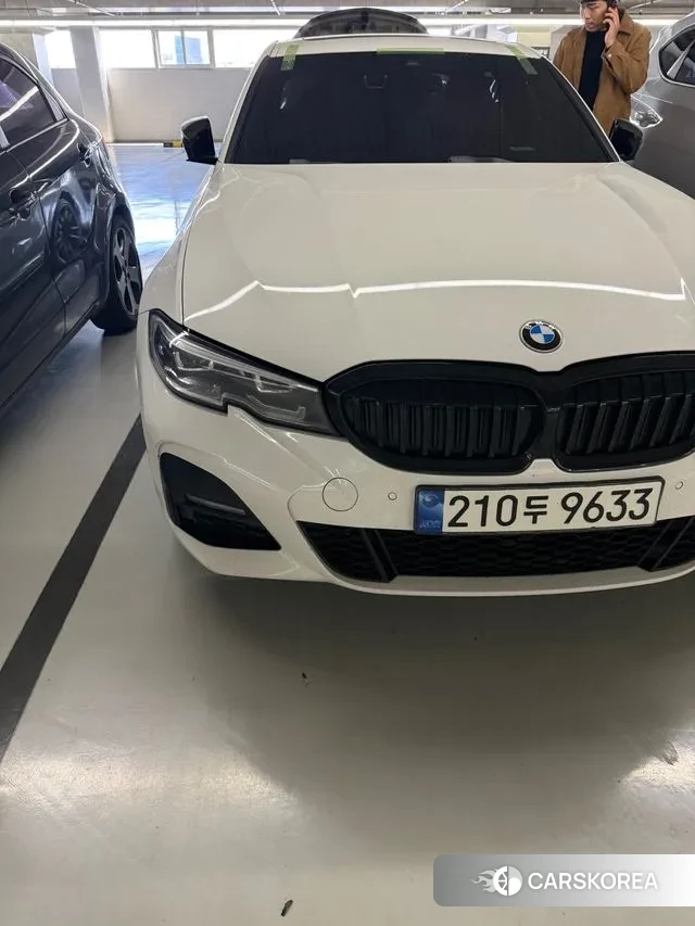 BMW 3 Series (G20) 2022 Белый из Кореи, фото 2