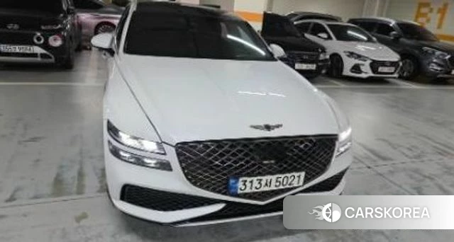Genesis G80 (RG3) 2021 Белый из Кореи, фото 2
