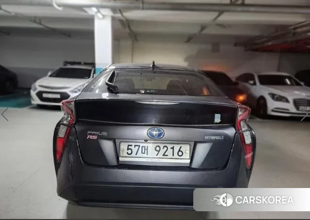 Toyota Prius 4th Generation 2018 Серый из Кореи, фото 2