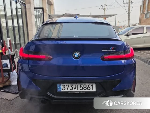 BMW X4M (G02) 2024 Синий из Кореи, фото 2