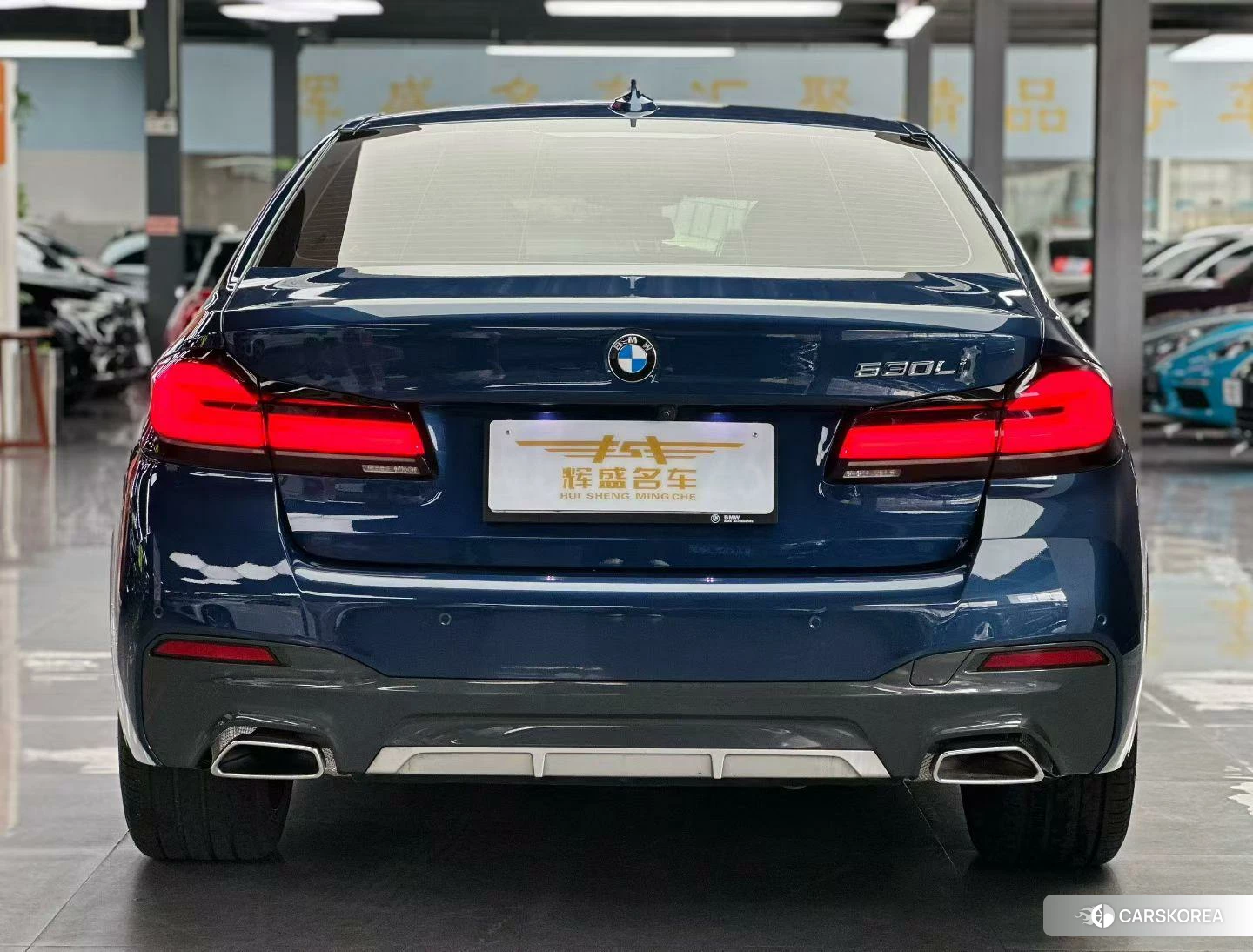 BMW 5 series 2020 Синий из Китая, фото 2