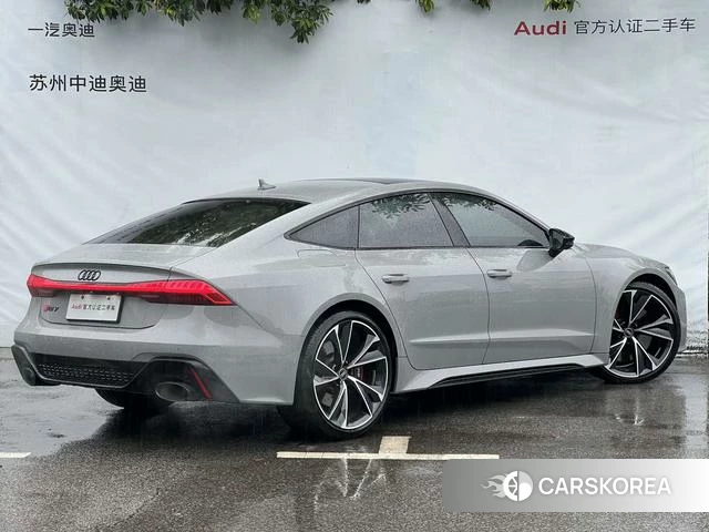 Audi RS 7 2024 Серебристо-серый из Китая, фото 2