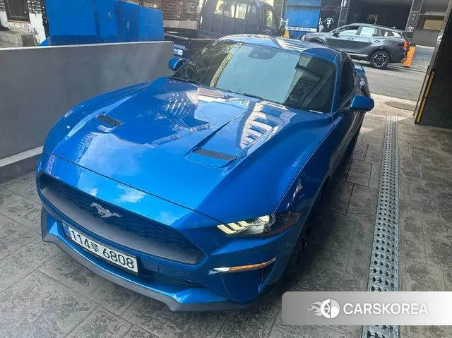 Ford Mustang 2021 Синий из Кореи, фото 3