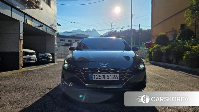 Hyundai Avante (CN7) 2020 Серый из Кореи, фото 3