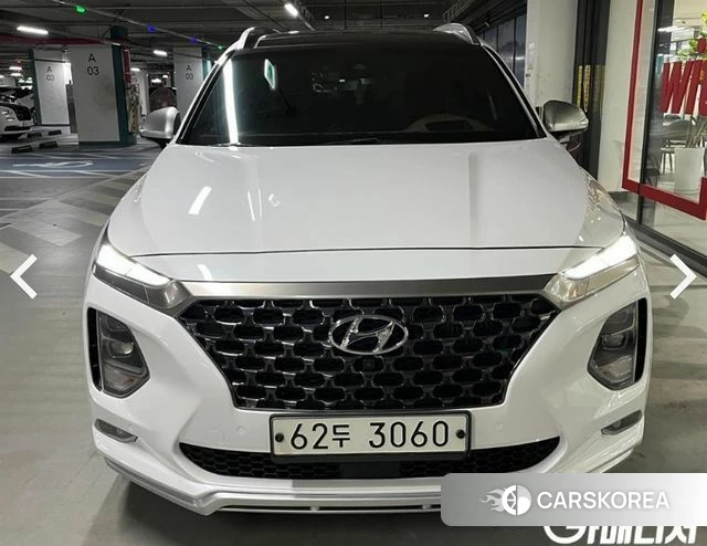 Hyundai Santa Fe TM 2019 Белый из Кореи, фото 2