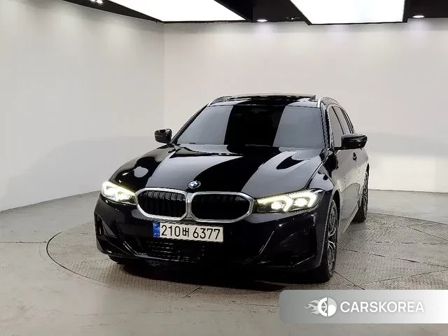 BMW 3 Series (G20) 2023 Черный из Кореи, фото 2