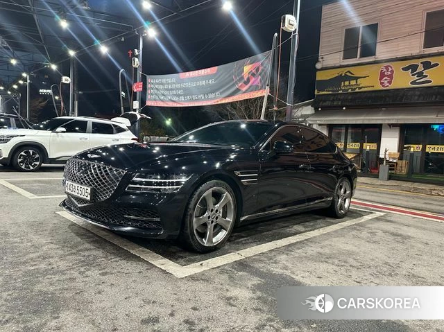 Genesis G80 (RG3) 2020 Черный из Кореи, фото 2