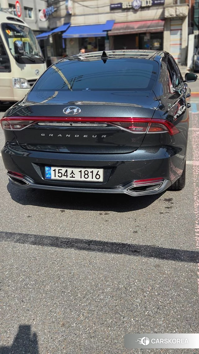 Hyundai The New Grandeur IG 2020 Серый из Кореи, фото 2
