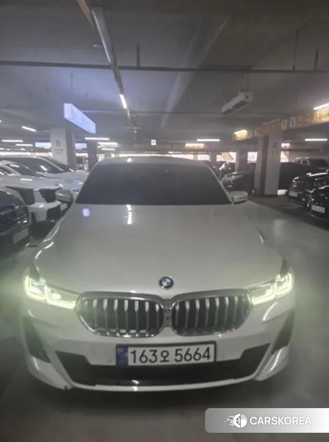 BMW 6 Series GT (G32) 2020 Белый из Кореи, фото 2