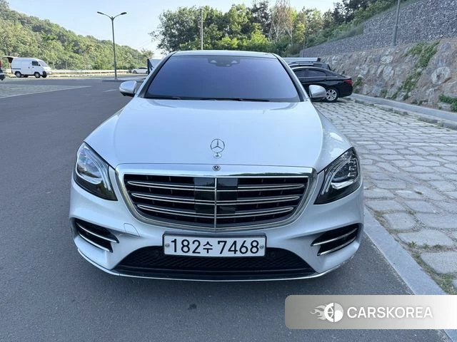 Mercedes-Benz S-Class W222 2018 Серебряный из Кореи, фото 2