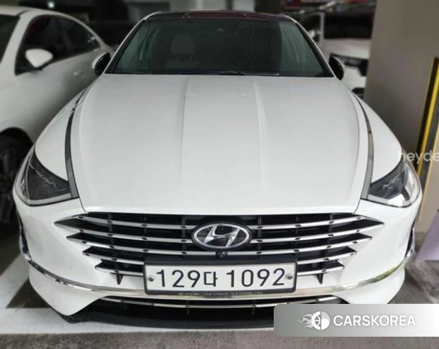 Hyundai Sonata Hybrid (DN8) 2019 Черный из Кореи, фото 5