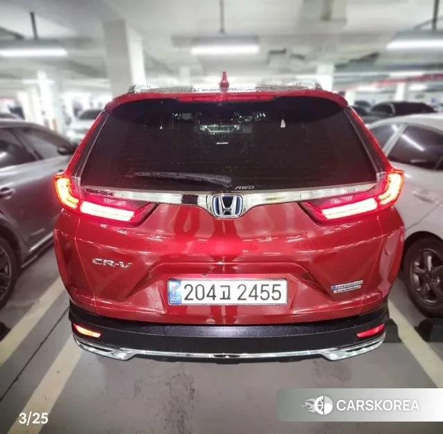 Honda CR-V 5th generation 2021 Красный из Кореи, фото 2