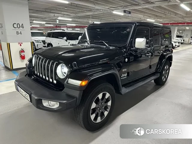 Jeep Wrangler (JL) 2022 Черный из Кореи, фото 3