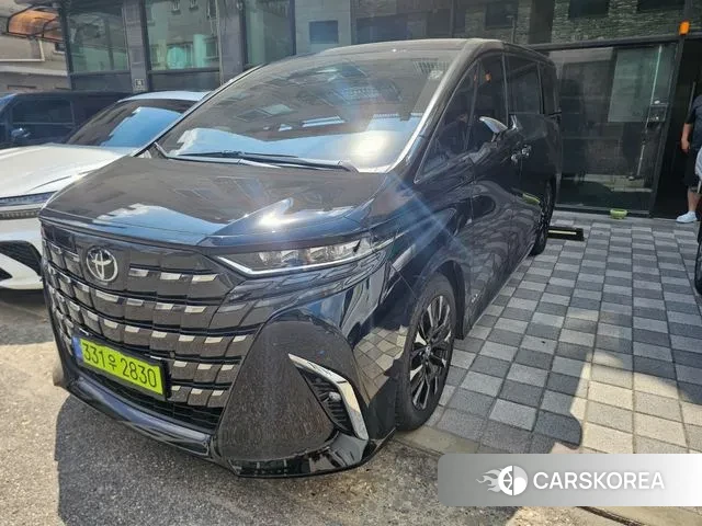 Toyota Alphard 4th Generation 2024 Черный из Кореи, фото 4
