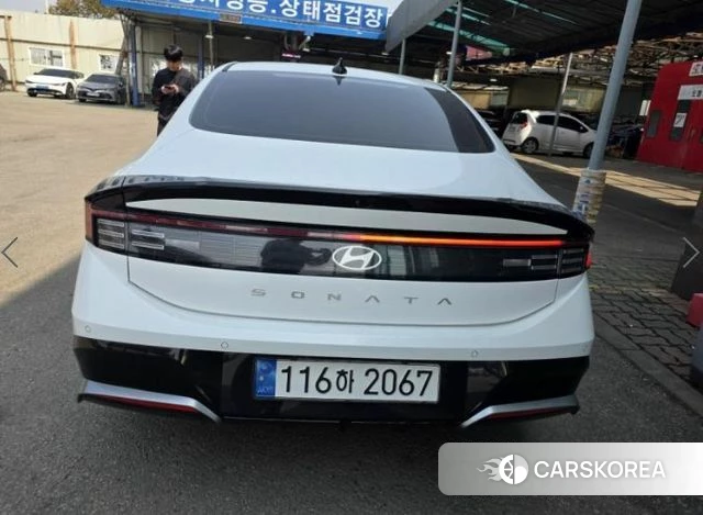 Hyundai Sonata D Edge (DN8) 2025 Белый из Кореи, фото 2