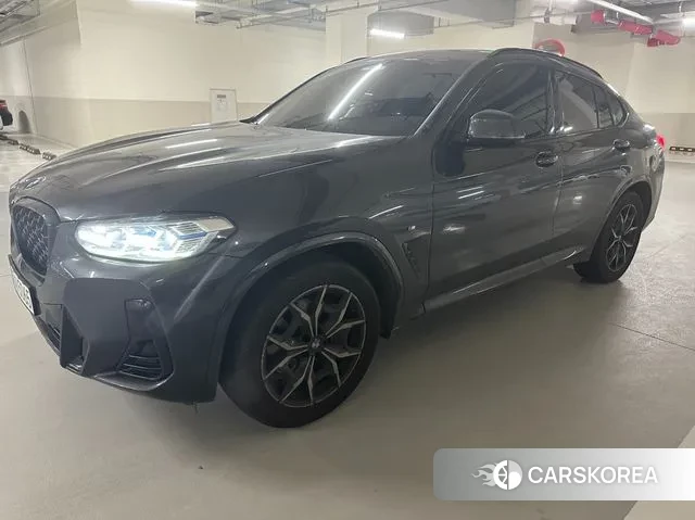 BMW X4 (G02) 2022 Черный из Кореи, фото 3