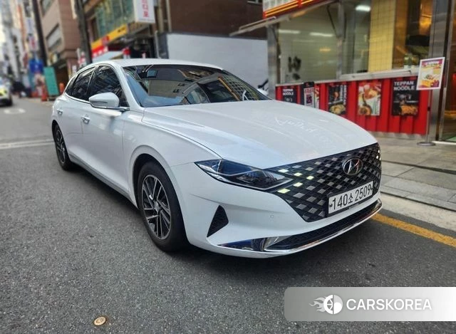 Hyundai The New Grandeur IG 2020 Белый из Кореи, фото 2