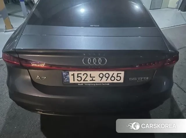 Audi A7 (4K) 2024 Серый из Кореи, фото 2
