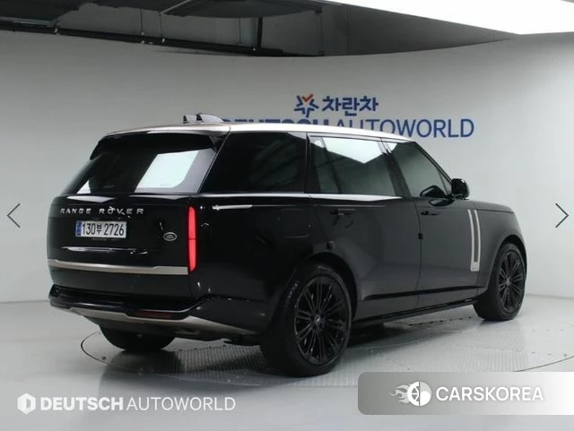 Land Rover Range Rover 5th Generation 2023 Черный из Кореи, фото 2