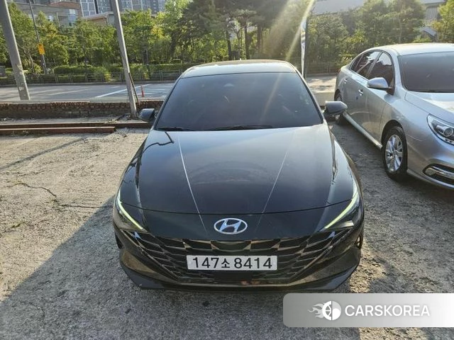 Hyundai Avante (CN7) 2021 Черный из Кореи, фото 4