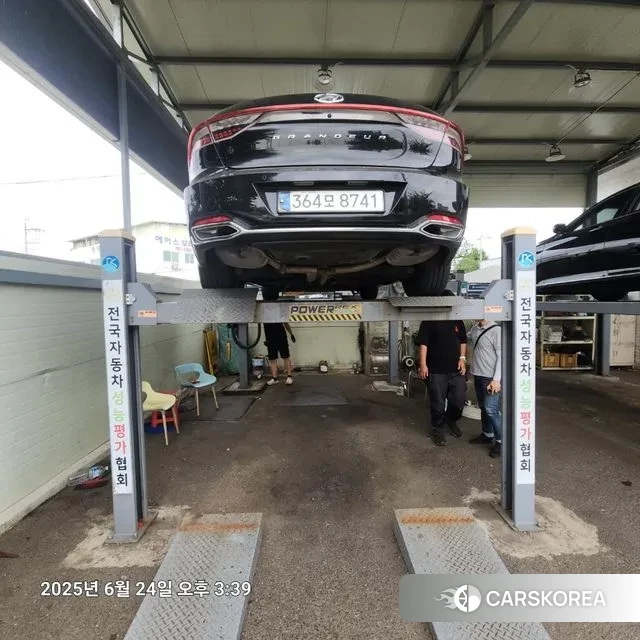 Hyundai The New Grandeur IG 2020 Черный из Кореи, фото 2