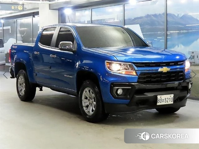 Chevrolet (GM Daewoo) Real New Colorado 2022 Синий из Кореи, фото 2
