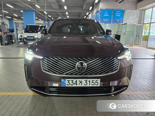 Volvo XC90 second Generation 2025 Красный из Кореи, фото 2