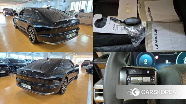 Hyundai Grandeur (GN7) 2023 Черный из Кореи, фото 2