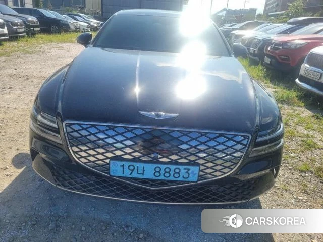 Genesis Electrified G80 (RG3) 2022 Черный из Кореи, фото 2